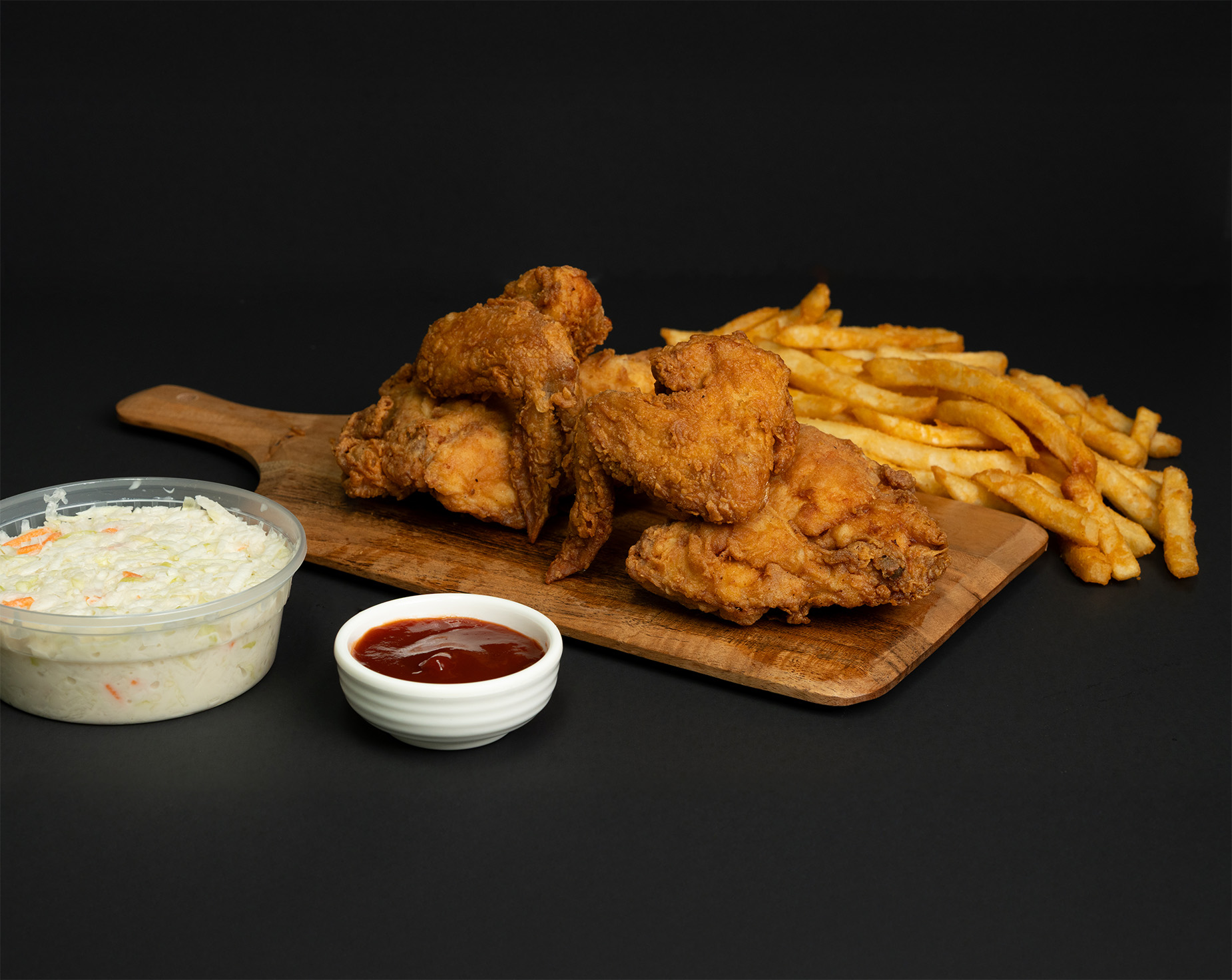 Jumbo shrimp platter with sides at JJ Fish & Chicken Detroit